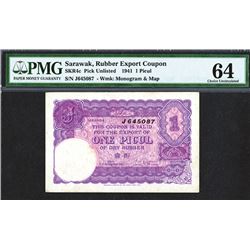 Rubber Export Coupon. 1941.
