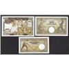 Image 2 : Serbian National Bank, 1941-1942 Issues, Trio of Notes