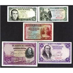 Banco de Espana. 1928-51 Issues.