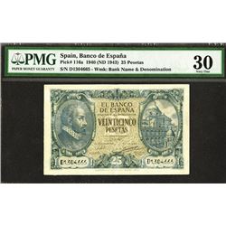 Banco de Espana. 1940 Issue.