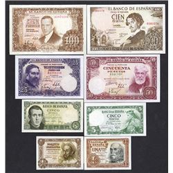 Banco de Espana. 1951-65 dated issues.