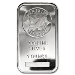 SILVER BAR 1oz .999 FINE SILVER *MS HIGH GRADE* SILVER BAR CAME OUT OF SAFE BOX!!