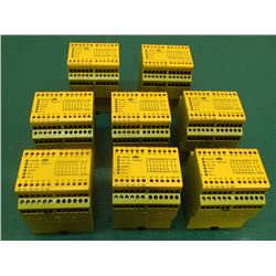 Pilz Relay Units Model PNOZ X9, 8 Total