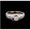 Image 2 : 1.00ctw Diamond Ring - 14KT White Gold