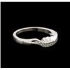 Image 1 : 0.20ctw Diamond Ring - 14KT White Gold