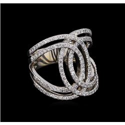 1.26ctw Diamond Ring - 14KT White Gold