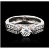 Image 2 : 14KT White Gold 0.75ctw Diamond Ring