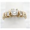 Image 8 : 1.14ctw Diamond Ring - 14KT Yellow Gold