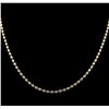 Image 1 : 8.01ctw Diamond Necklace - 18KT Yellow Gold