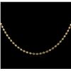 Image 2 : 8.01ctw Diamond Necklace - 18KT Yellow Gold