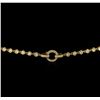 Image 3 : 8.01ctw Diamond Necklace - 18KT Yellow Gold