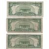 Image 2 : 1934 $5 Silver Certificate Currency Lot of 3