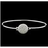 Image 1 : 0.75ctw Diamond Bracelet - 14KT White Gold