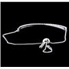 Image 2 : 0.75ctw Diamond Bracelet - 14KT White Gold