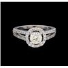 Image 2 : 1.18ctw Diamond Ring - 14KT White Gold