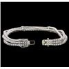 Image 3 : 7.72ctw Diamond Bracelet - 18KT White Gold