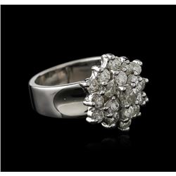 14KT White Gold 1.55ctw Diamond Ring