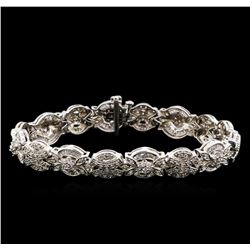 2.53ctw Diamond Bracelet - 14KT White Gold