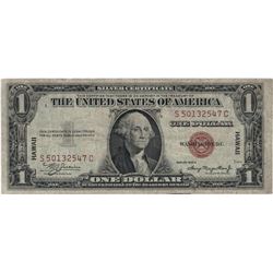 1935 $1 Hawaii Federal Reserve Note Currency