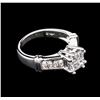 Image 1 : 1.50ctw Diamond Ring - Platinum