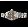 Image 1 : Rolex 14KT Two-Tone Diamond DateJust Ladies Watch