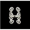 Image 1 : 0.92ctw Diamond Ring - 14KT White Gold