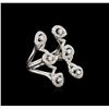 Image 2 : 0.92ctw Diamond Ring - 14KT White Gold