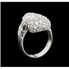 Image 3 : 14KT White Gold 1.74ctw Diamond Ring