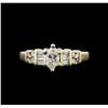 Image 2 : 0.79ctw Diamond Ring - 14KT Yellow Gold