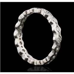 14KT White Gold 0.99ctw Diamond Ring