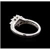 Image 3 : 0.95ctw Diamond Ring - 14KT White Gold