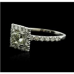 14KT White Gold 1.31ctw Diamond Ring