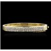 Image 1 : 14KT Yellow Gold 2.28ctw Diamond Bracelet