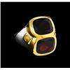 Image 1 : Crayola 10.90ctw Garnet Ring - .925 Silver