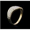 Image 3 : 14KT Yellow Gold 0.25ctw Diamond Ring