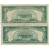 Image 2 : 1963 $5 Red Seal Bill Lot of 2