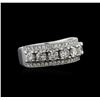 Image 1 : 1.62ctw Diamond Ring - Platinum