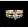 Image 1 : 2.17ctw Diamond Ring - 14KT Yellow Gold