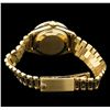 Image 2 : Rolex 18KT Gold President 1.06ctw Diamond DateJust Ladies Watch