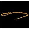 Image 3 : 0.30ctw Diamond Bangle Bracelet - 14KT Rose Gold