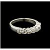 Image 1 : 0.50ctw Diamond Ring - 14KT White Gold