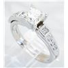 Image 2 : 1.17ctw Diamond Ring - 14KT White Gold