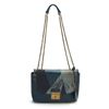 Image 1 : Marc Jacobs Mini Polly Blue Quilted Leather Shoulder Bag