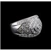Image 1 : 0.93ctw Diamond Ring - 14KT White Gold