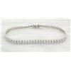 Image 3 : 2.68ctw Diamond Bracelet - 18KT White Gold