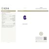 Image 4 : 14KT White Gold 11.01ct GIA Certified Tanzanite and Diamond Ring
