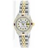 Image 1 : Rolex Two-Tone Diamond and Ruby DateJust Ladies Watch