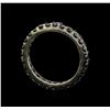 Image 2 : 2.00ctw Black Diamond Ring - 14KT White Gold
