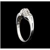 Image 4 : 0.25ctw Diamond Ring - 14KT White Gold