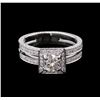 Image 2 : 1.63ctw Diamond Ring - 14KT White Gold